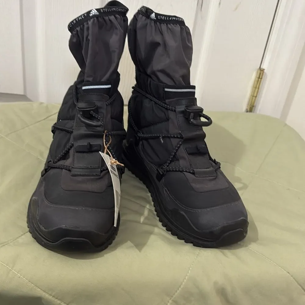 adidas BY STELLA MCCARTNEY COLD. RDY WINTER STIVALETTO BOOTS Womens 6 US